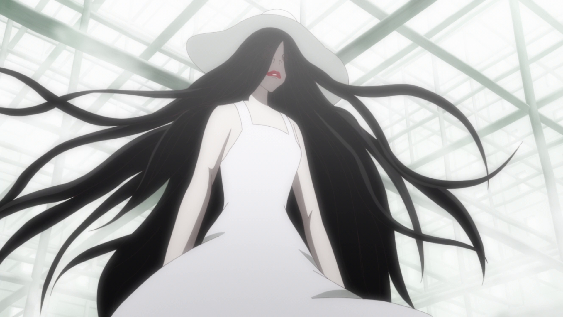 ghost girl in white dress anime