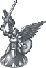 Tượng Thiên Thần Bạc