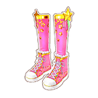 Pink Star Shoes