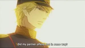 Agemaki confronting his peers about Zakuro