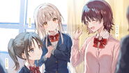 Ayaka, Mahiru, and Chitose