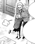 Greeting a young Tamaki