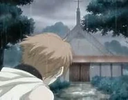 The country church where Haruhi finds haven.