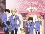 Savvy Kyoya decides it's time to let the girl out of the blazer.