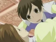 Kanako flirts shamelessly.