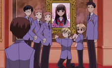 The hosts compare middle-school Haruhi to the current one.