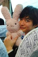 Usa-Chan with his best buddy.