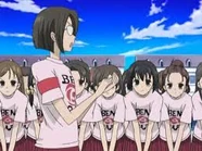 Lady Beni-bara's fans are devoted and obedient.