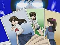 Photos of middle school Haruhi are the prize for winning a contest.