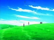 Two brave warriors meet on the field of battle (which Haruhi never knew existed).