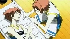 The twins are neurotic basketball heroes.