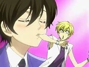 "Just suppose she's forced to kiss somebody."