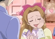 Renge offers cookies to Kyoya.