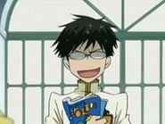 Kyoya nearly at the end of his rope.