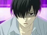 Kyoya's 'Demon Lord' persona when rudely awakened.