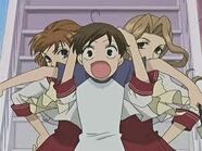 A deja-vu moment, in which Haruhi is kidnapped by the Zuka Club.