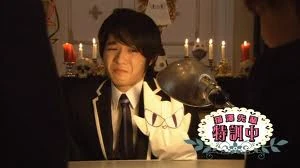 Learning to face his fear while...