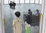 Hearing Tamaki play piano for the first time.