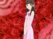 Haruhi "disguised" as a girl.