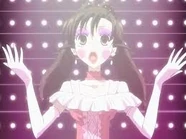 Having the time of her life.