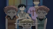 Kyoya has nothing to add to the twins' caustic remarks.