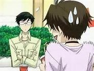 Keen observation makes Kyoya seem psychic.