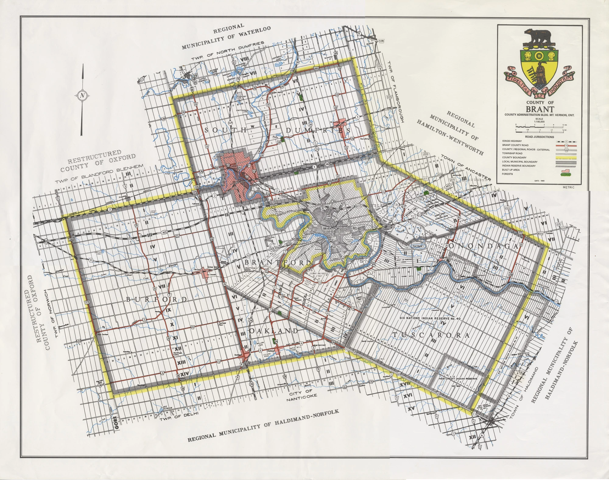 Brant county interactive map