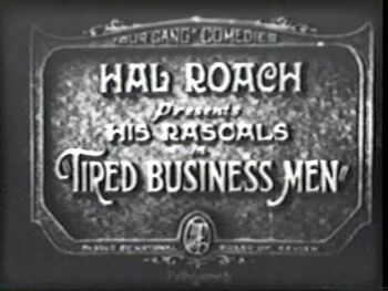 Tired Business Men 1927