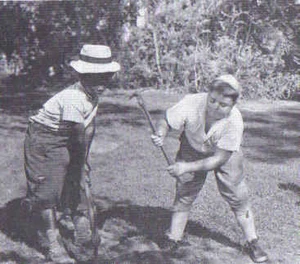Buckwheat and Spanky
