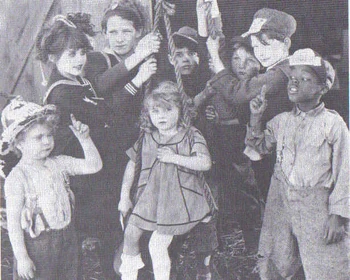 Roosie, Peggy, Richard, Mike (real character name Mabel), Kenneth, George, Elmo, Booker