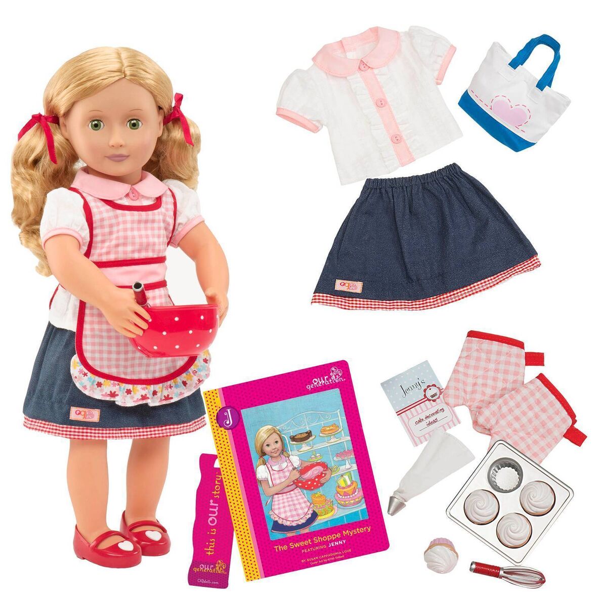 Our Generation Deluxe Jenny Doll – with Book