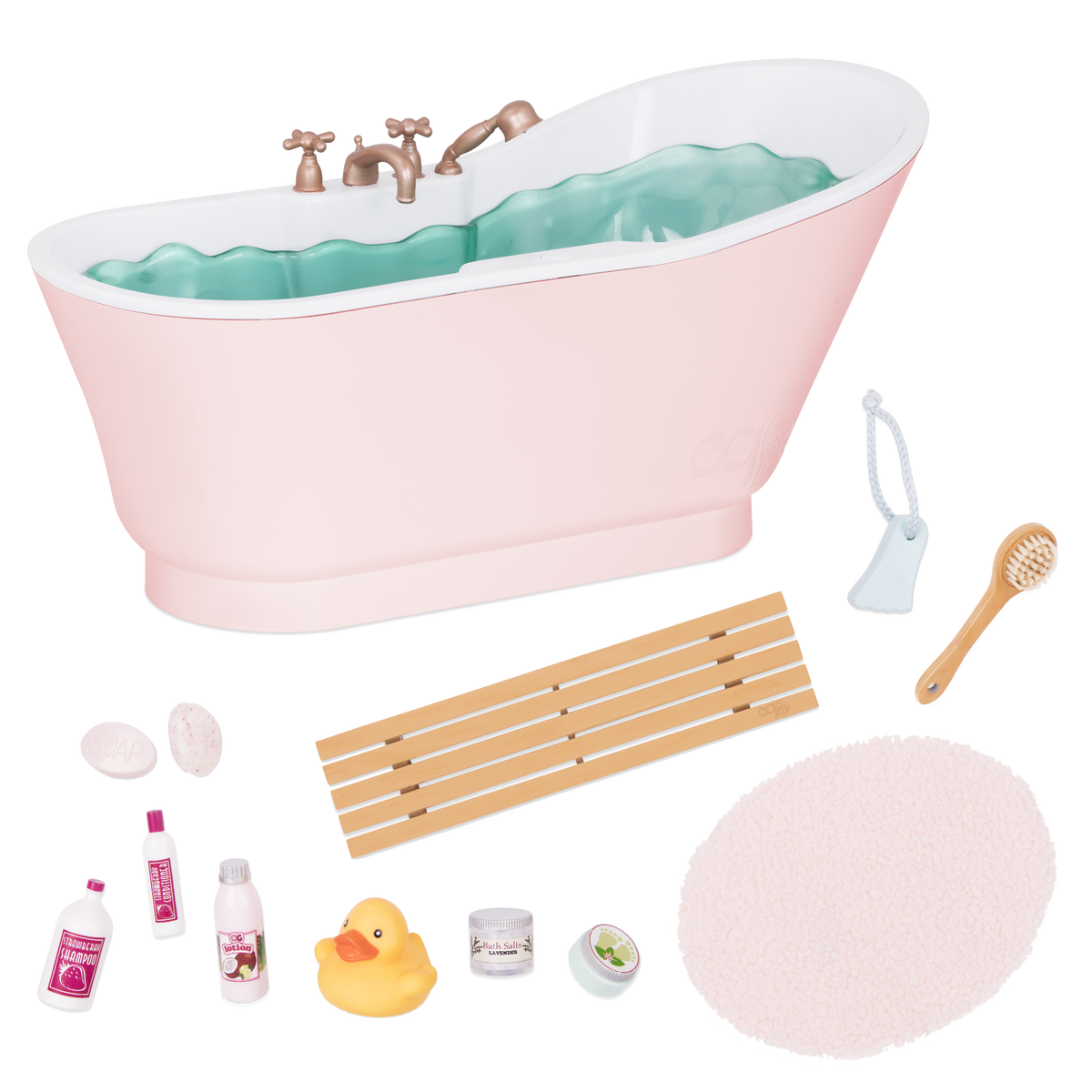Doll with bathtub sales