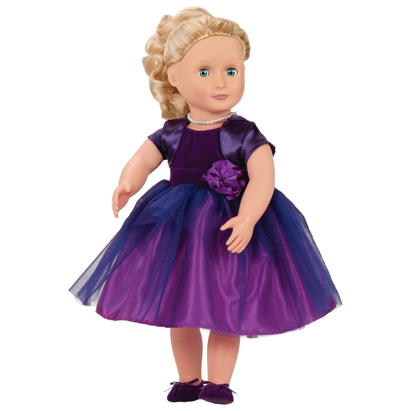 open lace back dress Our Generation Dolls Clothes - Celebration Style - Deluxe Dress Outfit for  46cm Dolls