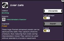 Solar Sails