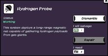 Hydrogen Probe