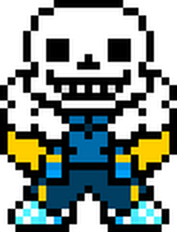 Outertale Sans Sprite - Outertale Sans Pixel Art, HD Png Download -  852x1111(#202258) - PngFind