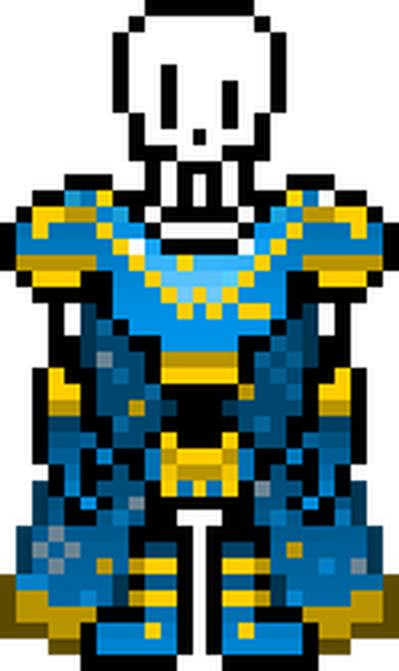 Papyrus with Outertale, Underworld, Horrortale skins showcase, ULC