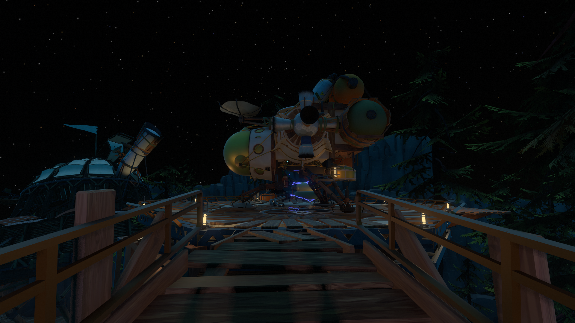 Low ending. Outer Wilds Южная обсерватория. Outer Wilds корабль. Outer Wilds звездолет. Outer Wilds Вики.