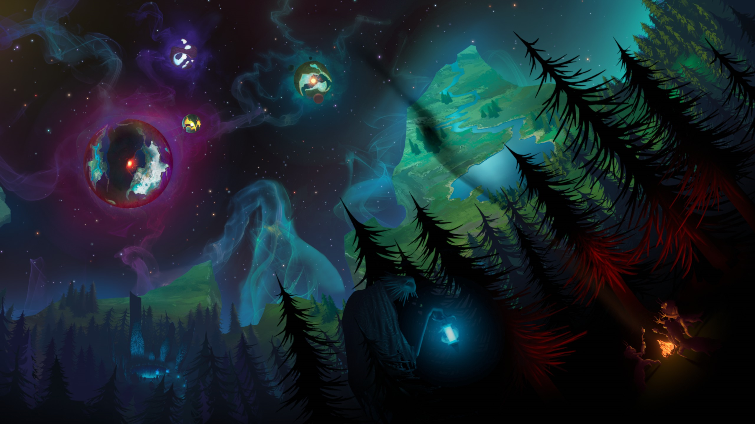 Echoes of the Eye trophies in Outer Wilds