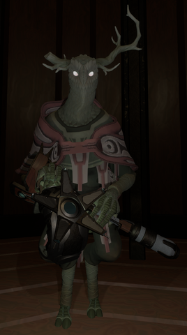 Glowing eyes