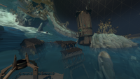 Island Tower tilted