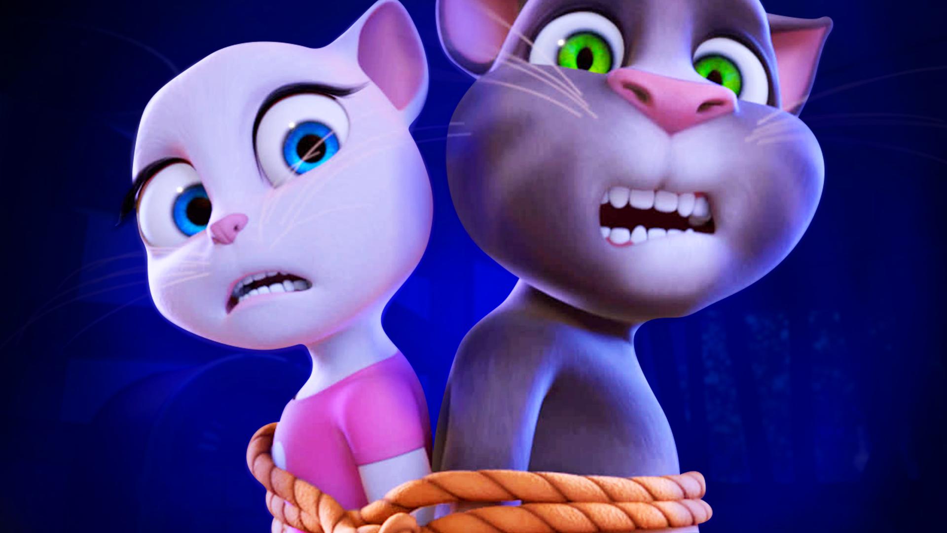 Том говорящие друзья 2. Talking Tom friends Анджела.