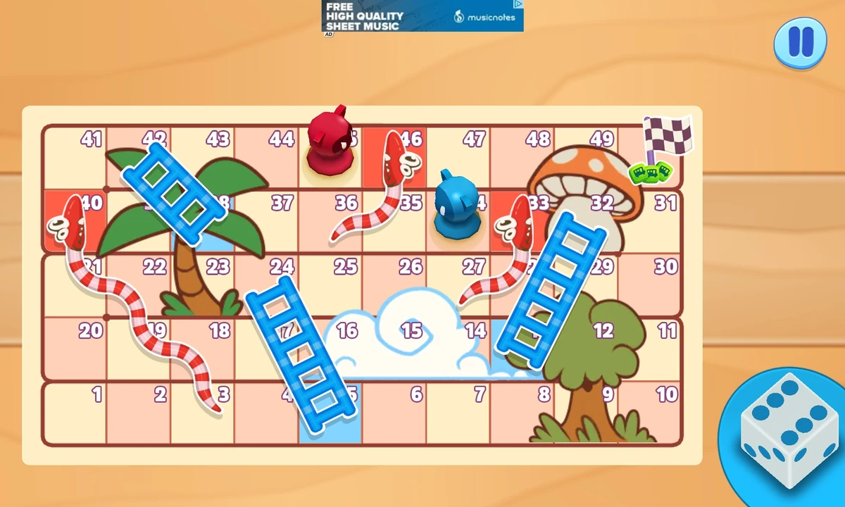 Snakes & Ladders - Giochi da tavolo classici