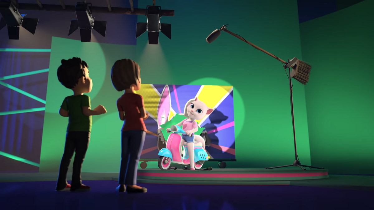 Game On Glitter Girl Talking Tom & Friends Wiki Fandom