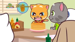 Pancakes and Dinosaurs | Talking Tom & Friends Wiki | Fandom