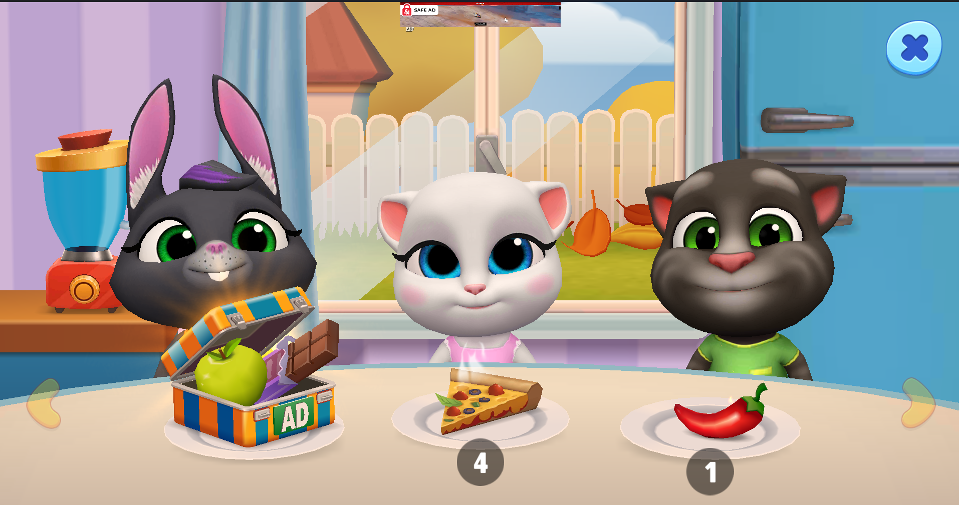 My Talking Tom: AMIGOS / FRIENDS (jogo gameplay) - parte 1 - Todos