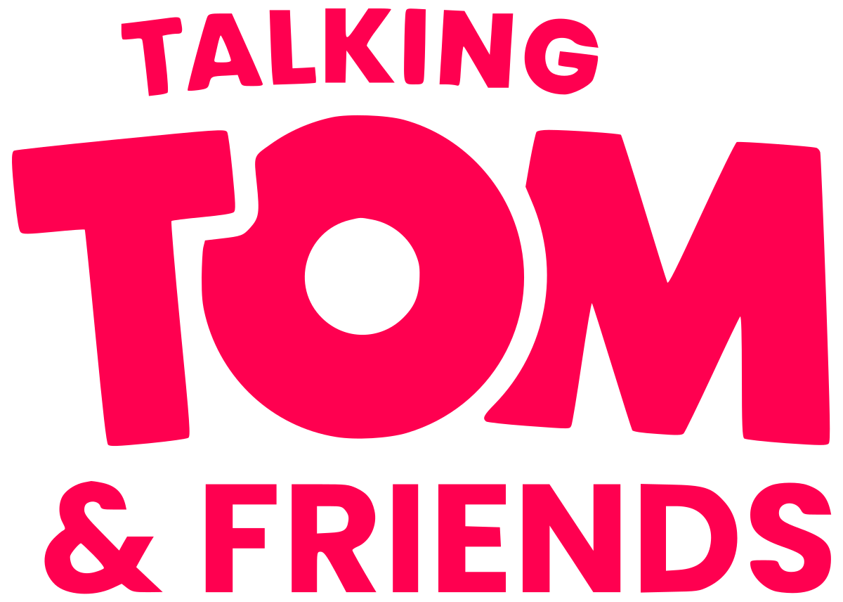 Том сайт. Talking Tom логотип. Talking friends логотип. Talking Tom and friends logo. Эмблема токинг френдс.