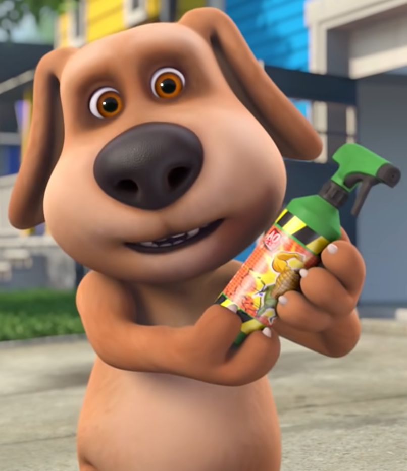 talking tom and friends hank dog