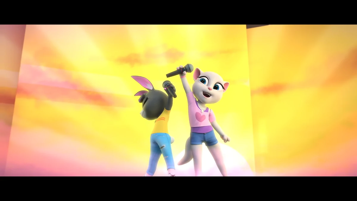 Glitter Girl & Miss Perfect Talking Tom & Friends Wiki Fandom