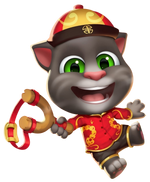 Tom Chinese My Talking Tom 2 Render